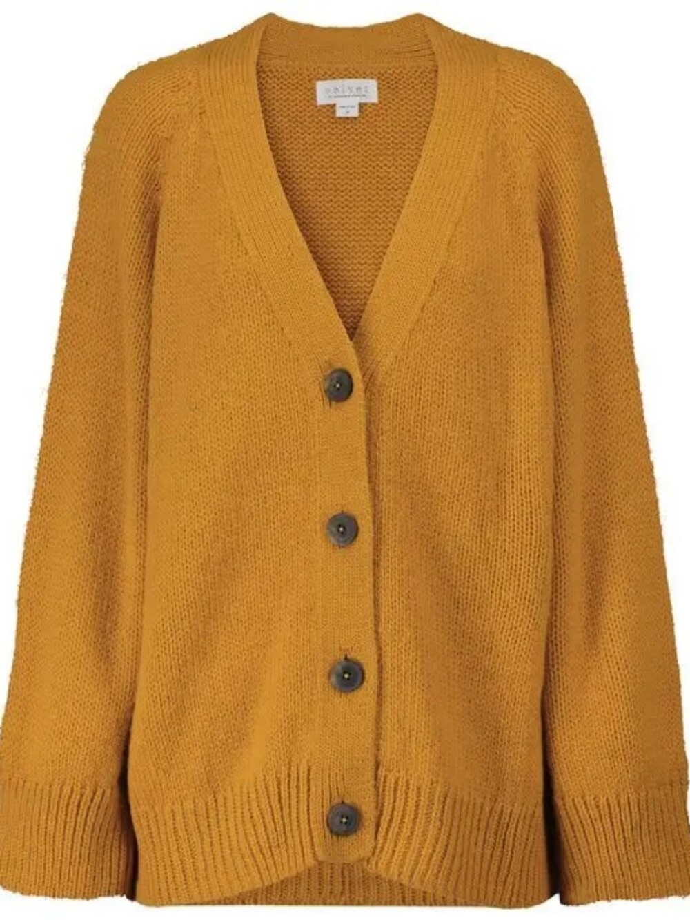 Velvet by Graham & Spencer Kim Alpaca-blend Knit Cardigan $365 XS Slouchy Grampa
